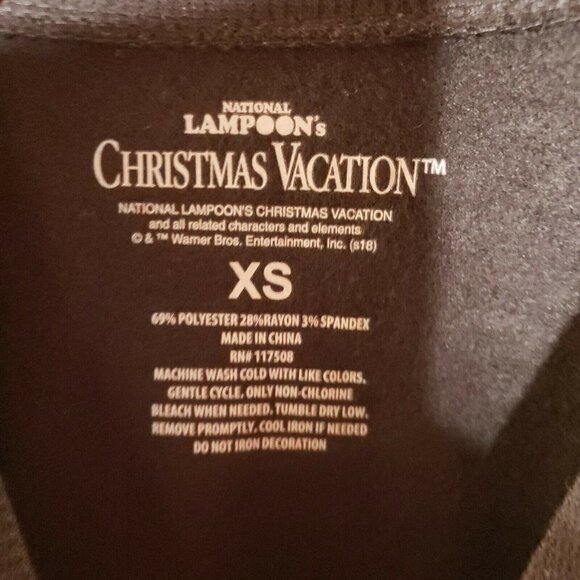 Christmas Vacation Womens NWT High Low Sweatshirt - Picture 5 of 5